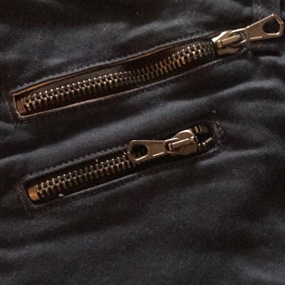 ❌SOLD❌ Rag & Bone MID RISE ZIPPER LEGGINGS - Picture 3 of 5